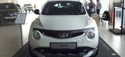3 999 р. Накладка на передний бампер Impul Nissan Juke 1 YF15 дорестайлинг (2010-2014) (Неокрашенная)  с доставкой в г. Самара. Увеличить фотографию 3