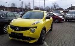 3 999 р. Накладка на передний бампер Impul Nissan Juke 1 YF15 дорестайлинг (2010-2014) (Неокрашенная)  с доставкой в г. Самара. Увеличить фотографию 10