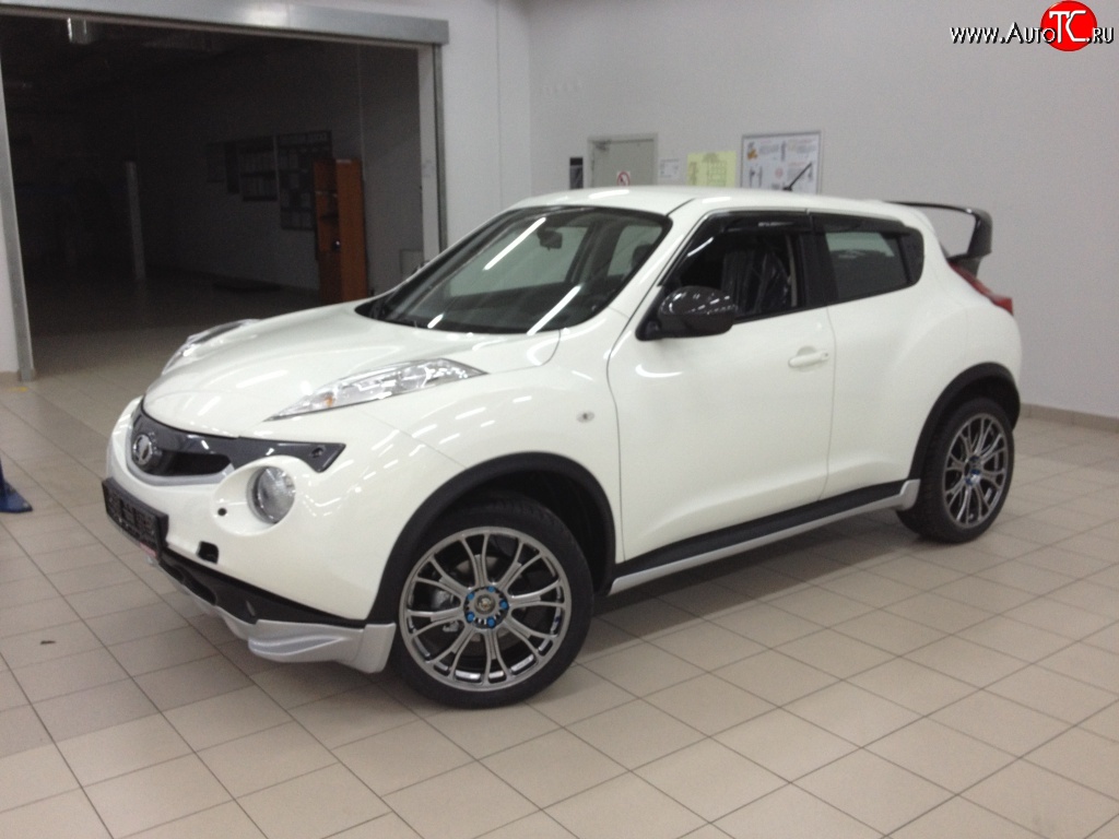 3 749 р. Комплект порогов Impul Nissan Juke 1 YF15 дорестайлинг (2010-2014) (Неокрашенные)  с доставкой в г. Самара
