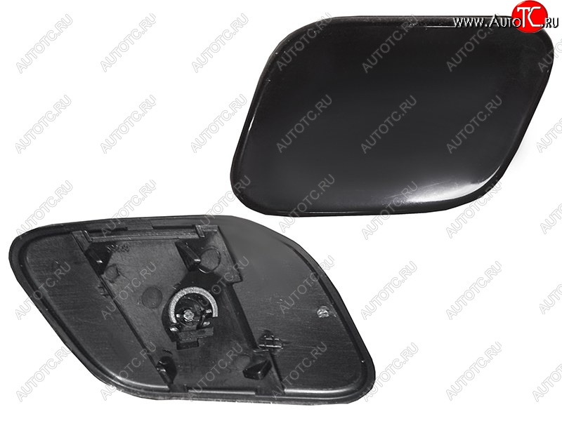 255 р. Левая крышка омывателя фары SAT Nissan Qashqai 1 J10 рестайлинг (2010-2013) (Неокрашенная)  с доставкой в г. Самара