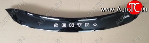 999 р. Дефлектор капота Russtal Nissan Sentra 7 B17 (2014-2017)  с доставкой в г. Самара