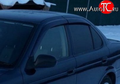 1 349 р. Комплект дефлекторов окон (седан) SkyLine Nissan Sunny B15 (1998-2004)  с доставкой в г. Самара