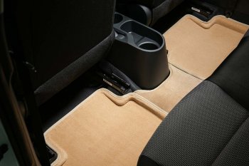 7 399 р. Текстильные 3D коврики в салон SEINTEX бежевые  Nissan Teana  2 J32 (2008-2011) дорестайлинг  с доставкой в г. Самара. Увеличить фотографию 4