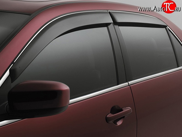 2 699 р. Дефлекторы окон (ветровики) Novline 2 шт. Nissan Teana 2 J32 дорестайлинг (2008-2011)  с доставкой в г. Самара