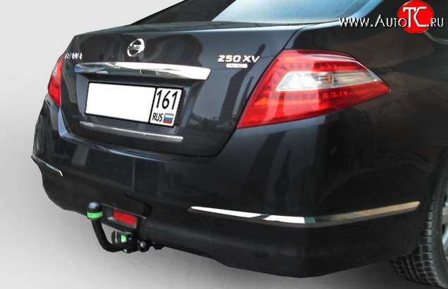 7 799 р. Фаркоп Лидер Плюс Nissan Teana 2 J32 дорестайлинг (2008-2011) (Без электропакета)  с доставкой в г. Самара