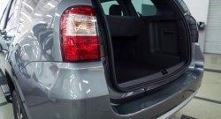 779 р. Пластиковый порожек в багажник автомобиля RA Nissan Terrano D10 дорестайлинг (2013-2016)  с доставкой в г. Самара. Увеличить фотографию 3