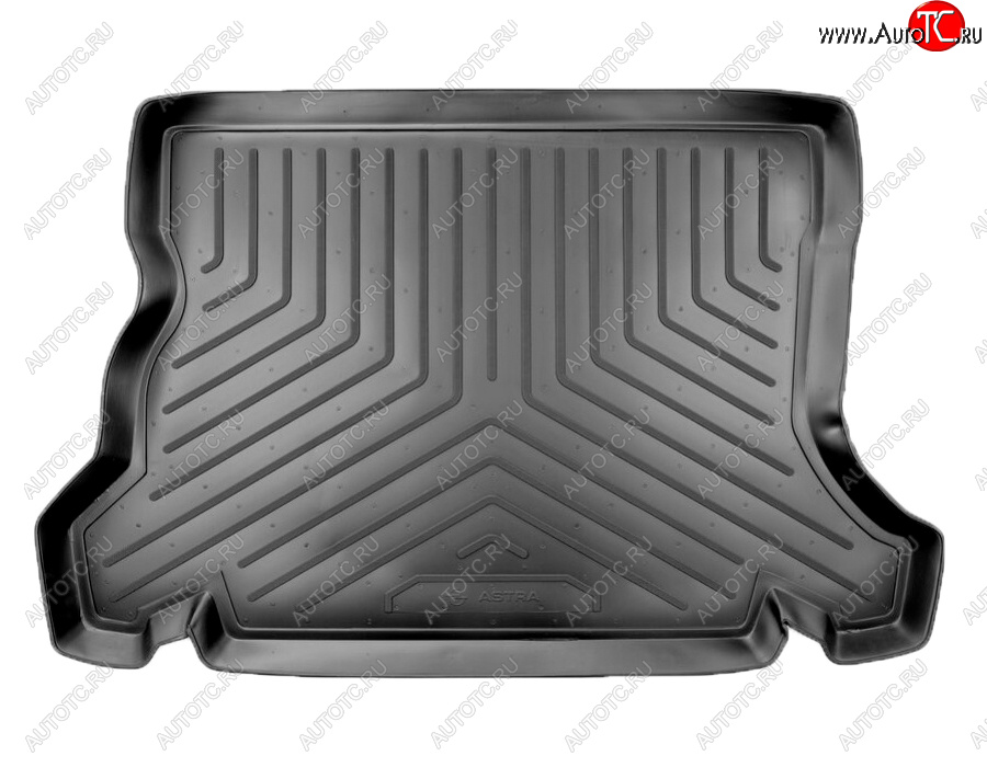1 849 р. Коврик в багажник Norplast Unidec Opel Astra F седан рестайлинг (1994-1998) (Цвет: черный)  с доставкой в г. Самара