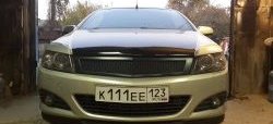 4 599 р. Радиаторная решётка Lumma  Opel Astra  H GTC (2004-2011) хэтчбек 3 дв. дорестайлинг, хэтчбек 3 дв. рестайлинг (Неокрашенная)  с доставкой в г. Самара. Увеличить фотографию 2