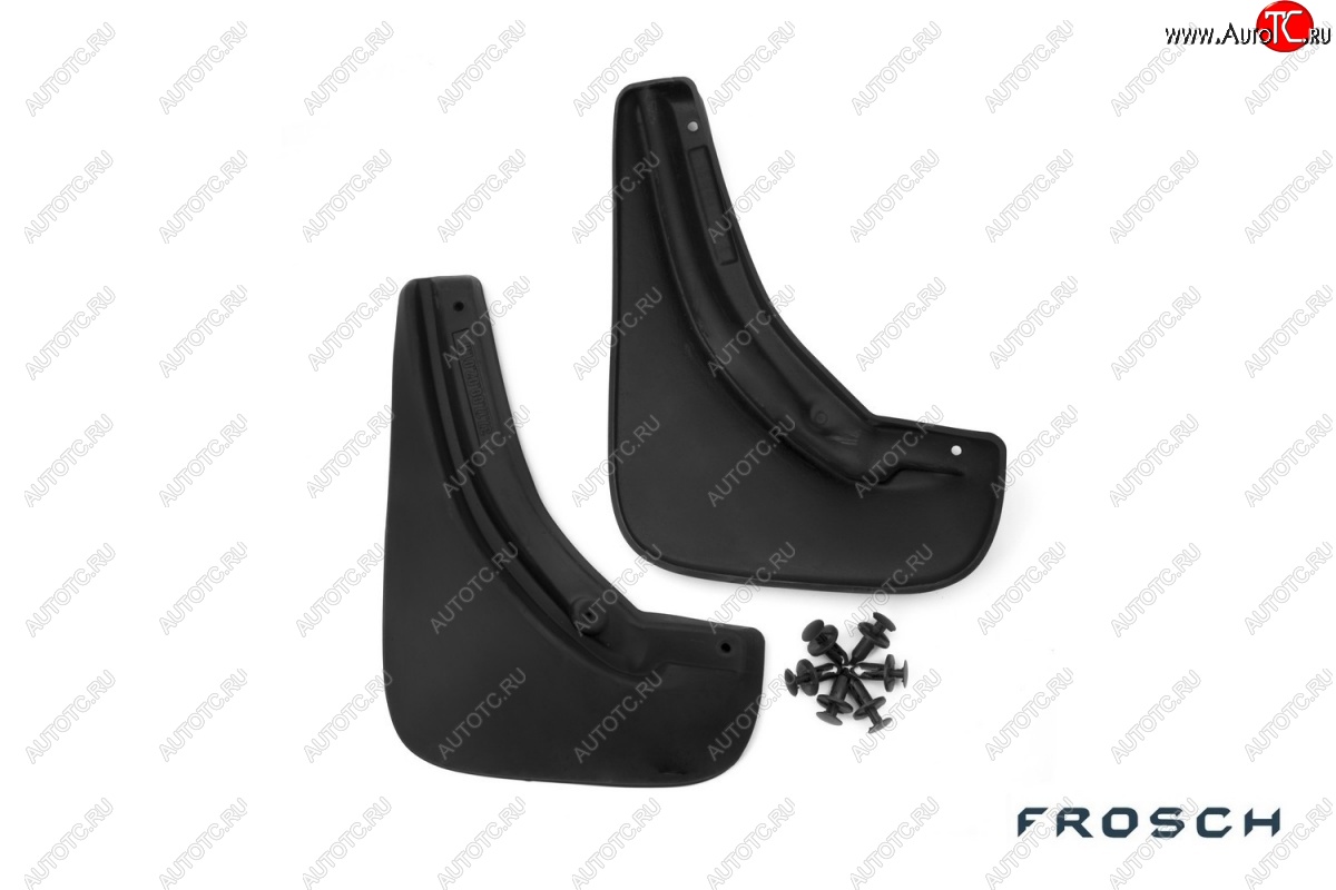 4 799 р. Передние брызговики Frosch Opel Astra H седан дорестайлинг (2004-2007) (Передние)  с доставкой в г. Самара