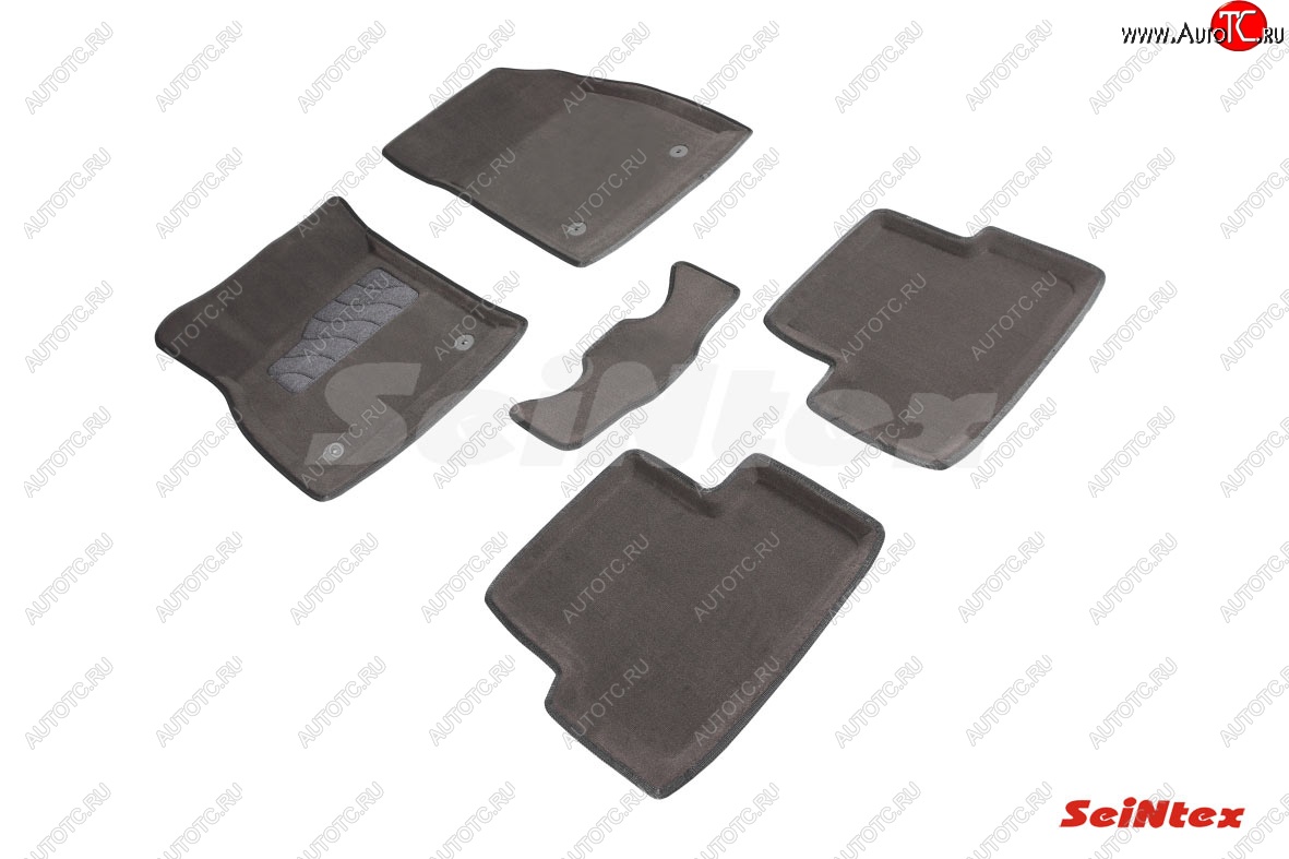 6 699 р. Комплект ворсовых ковриков в салон Seintex (3D)  Opel Astra ( J GTC,  J) (2011-2018) универсал рестайлинг, хэтчбек 5 дв.  рестайлинг (Черный)  с доставкой в г. Самара