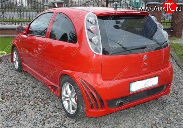 22 899 р. Задний бампер D.J. Opel Corsa C (2000-2006)  с доставкой в г. Самара