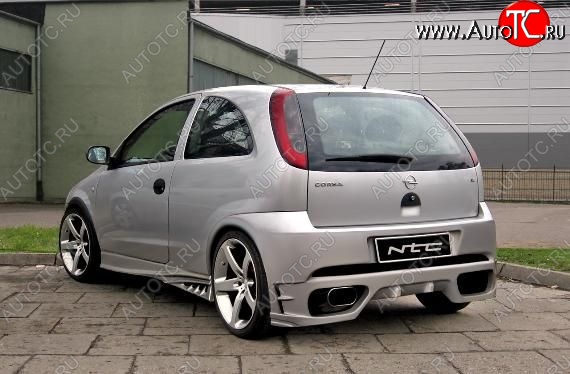 23 969 р. Задний бампер NTC Opel Corsa C (2000-2006)  с доставкой в г. Самара