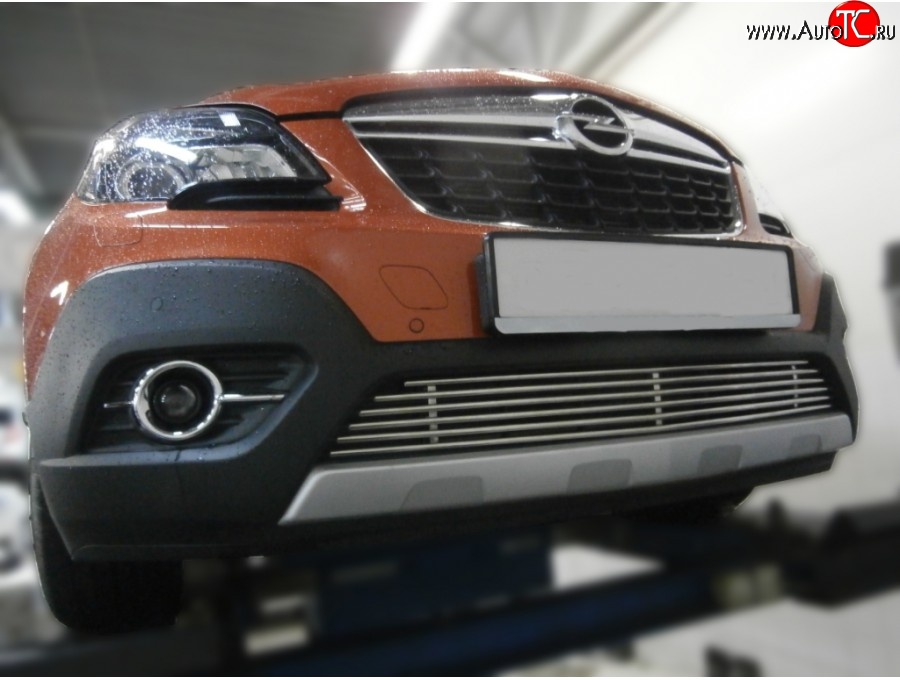 4 199 р. Декоративная вставка воздухозаборника Berkut Opel Mokka  дорестайлинг (2012-2016)  с доставкой в г. Самара