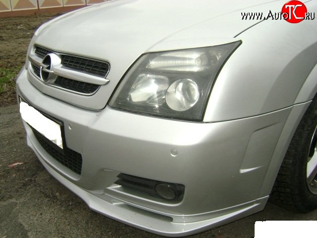 4 399 р. Накладка Sport на передний бампер Opel Vectra C лифтбэк дорестайлинг (2002-2006)  с доставкой в г. Самара