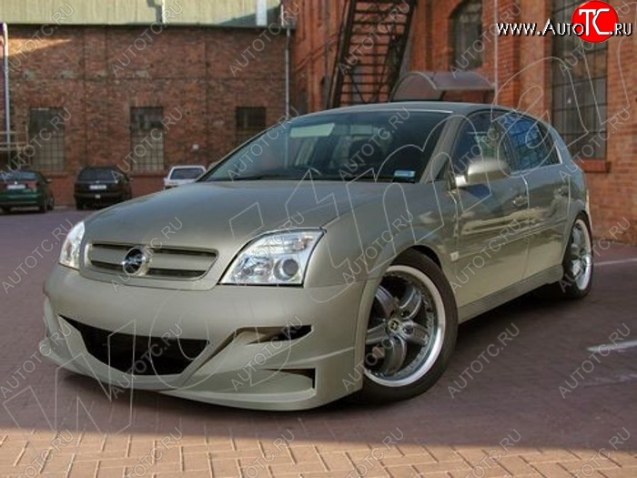 25 899 р. Передний бампер (SIGNUM) R1 Opel Vectra C лифтбэк дорестайлинг (2002-2006)  с доставкой в г. Самара