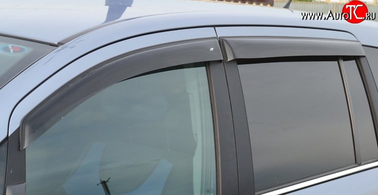 999 р. Комплект дефлекторов окон (ветровиков) 4 шт. Russtal Opel Zafira В рестайлинг (2007-2015)  с доставкой в г. Самара