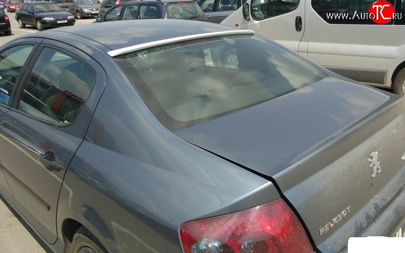 6 199 р. Козырёк на заднее лобовое стекло Sport Peugeot 407 седан (2004-2010)  с доставкой в г. Самара