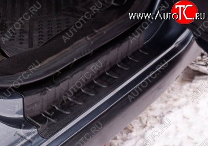 879 р. Накладки на порожки автомобиля RA Peugeot Partner Tepee (2008-2012) (Передние)  с доставкой в г. Самара