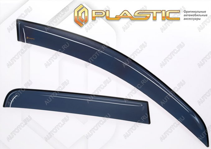 2 199 р. Дефлектора окон CA-Plastic Toyota Sequoia XK60 дорестайлинг (2007-2017) (серия Classic полупрозрачный)  с доставкой в г. Самара