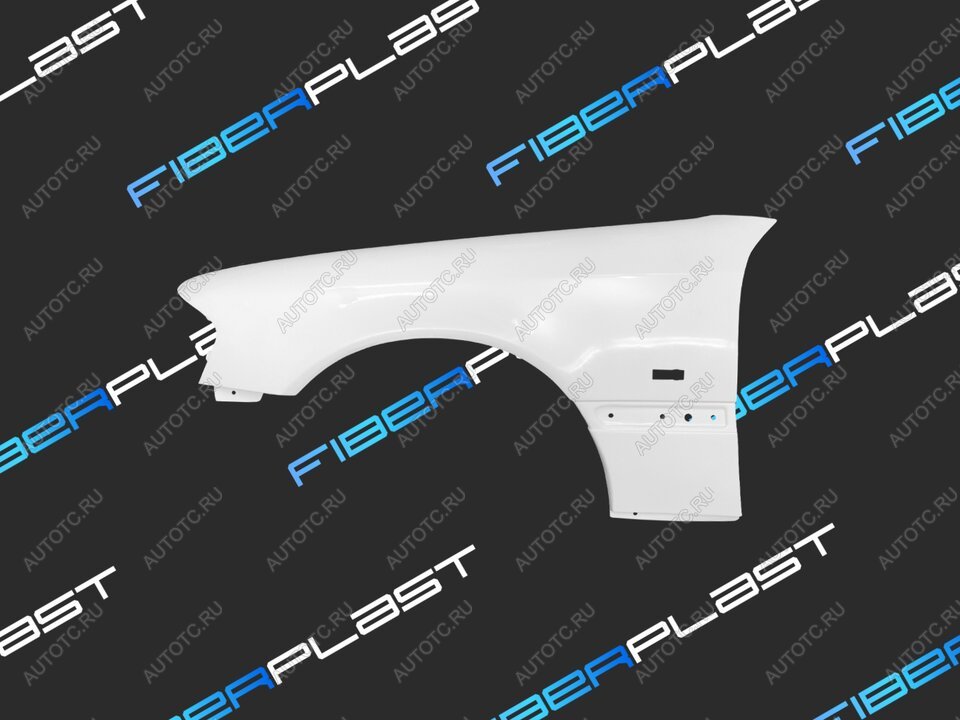 8 489 р. Переднее левое крыло (стеклопластик) Fiberplast  Mercedes-Benz C-Class ( S202,  W202) (1992-2001) дорестайлинг универсал, дорестайлинг седан, рестайлинг седан, рестайлинг универсал  с доставкой в г. Самара