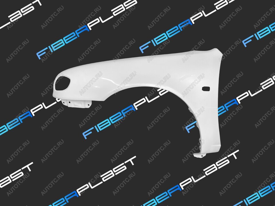 8 189 р. Переднее левое крыло (стеклопластик) Fiberplast  Toyota Corolla  E110 (2000-2002) седан рестайлинг, универсал рестайлинг, хэтчбек 5 дв. рестайлинг  с доставкой в г. Самара