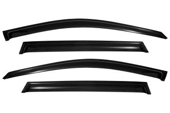 Дефлекторы боковых окон SIM Haval H6 B01 (2020-2024) (черные)