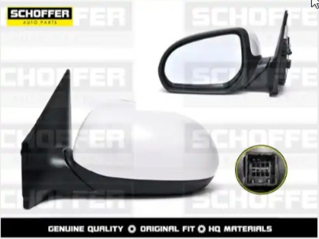 3 689 р. Зеркало левое (5 конт./обогрев) SHOFFER KIA Rio 3 QB хэтчбек 5 дв. дорестайлинг (2011-2015)  с доставкой в г. Самара