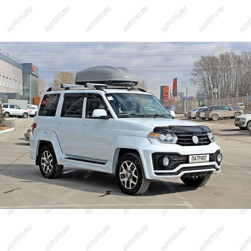 21 499 р. Бампер передний GRAND  Уаз Патриот ( Спорт,  3163 5-дв.,  3163 5 дв.) (2012-2025) 1-ый рестайлинг, 2-ой рестайлинг (неокрашенный)  с доставкой в г. Самара
