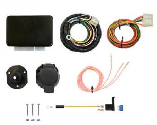 6 899 р. Комплект штатной электрики для фаркопа с блоком КонцептАвто KIA Soul PS дорестайлинг (2014-2016) (7-pin)  с доставкой в г. Самара