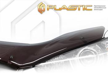 Дефлектор капота (exclusive) CA-Plastic Nissan Qashqai 1 дорестайлинг (2007-2010)