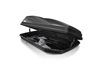 22 749 р. Автобокс PT GROUP (320л., 150х76х40, двустороннее открывание) Active S черный акрил JAECOO J7 (2023-2025)  с доставкой в г. Самара. Увеличить фотографию 3