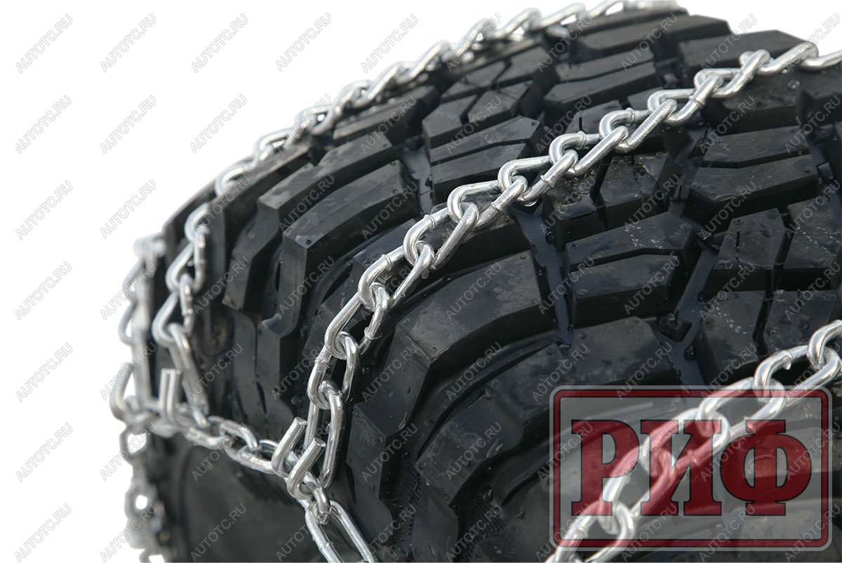 5 499 р. Цепи противоскольжения РИФ Грузовик"лесенка" 25 мм, 12.00xR20, 13.00R22,5 (к-т 2 шт.) РИФ rif18-0-0002255  с доставкой в г. Самара