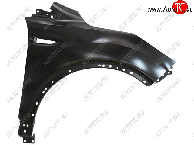 3 999 р. Правое крыло (с отверстием под повторитель поворота) BodyParts Ford Kuga 2 дорестайлинг (2013-2016) (Неокрашенное)  с доставкой в г. Самара
