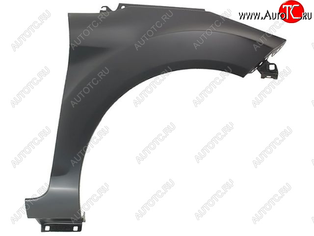 3 399 р. Правое крыло переднее (Тайвань) BodyParts Ford Fiesta 6 хэтчбэк 5 дв. дорестайлинг (2008-2012) (Неокрашенное)  с доставкой в г. Самара