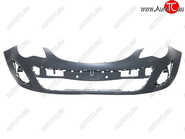 7 999 р. Бампер передний (Тайвань) BodyParts Opel Corsa D  2-ой рестайлинг, хэтчбэк 5 дв. (2011-2014) (Неокрашенный)  с доставкой в г. Самара