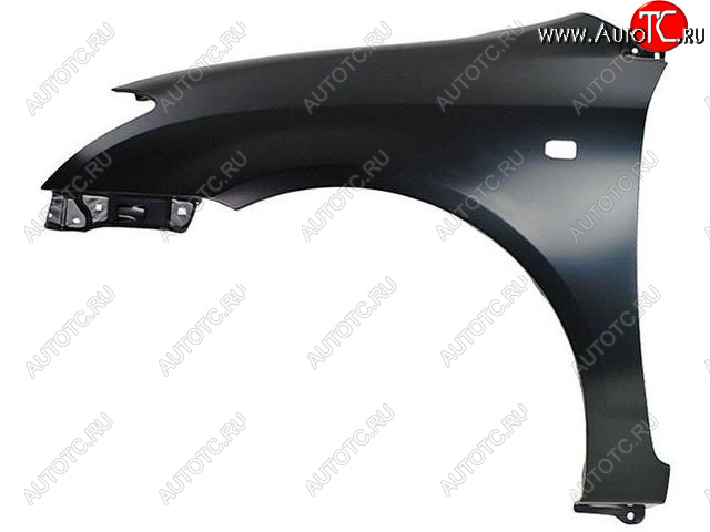 5 249 р. Левое крыло (с отверстием под повторитель поворота, Тайвань) BodyParts Toyota Corolla E120 хэтчбек 5 дв. дорестайлинг (2000-2004) (Неокрашенное)  с доставкой в г. Самара