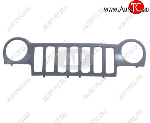 2 499 р. Решётка радиатора (Тайвань) BodyParts Jeep Cherokee KJ дорестайлинг (2001-2005) (Неокрашенная)  с доставкой в г. Самара