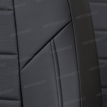 13 849 р. Чехлы сидений (экокожа, сплошн.) Автопилот Peugeot 301 (2012-2017) (черный)  с доставкой в г. Самара. Увеличить фотографию 2