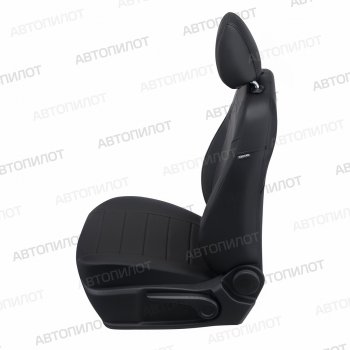 13 849 р. Чехлы сидений (экокожа, сплошн.) Автопилот Peugeot 301 (2012-2017) (черный)  с доставкой в г. Самара. Увеличить фотографию 3