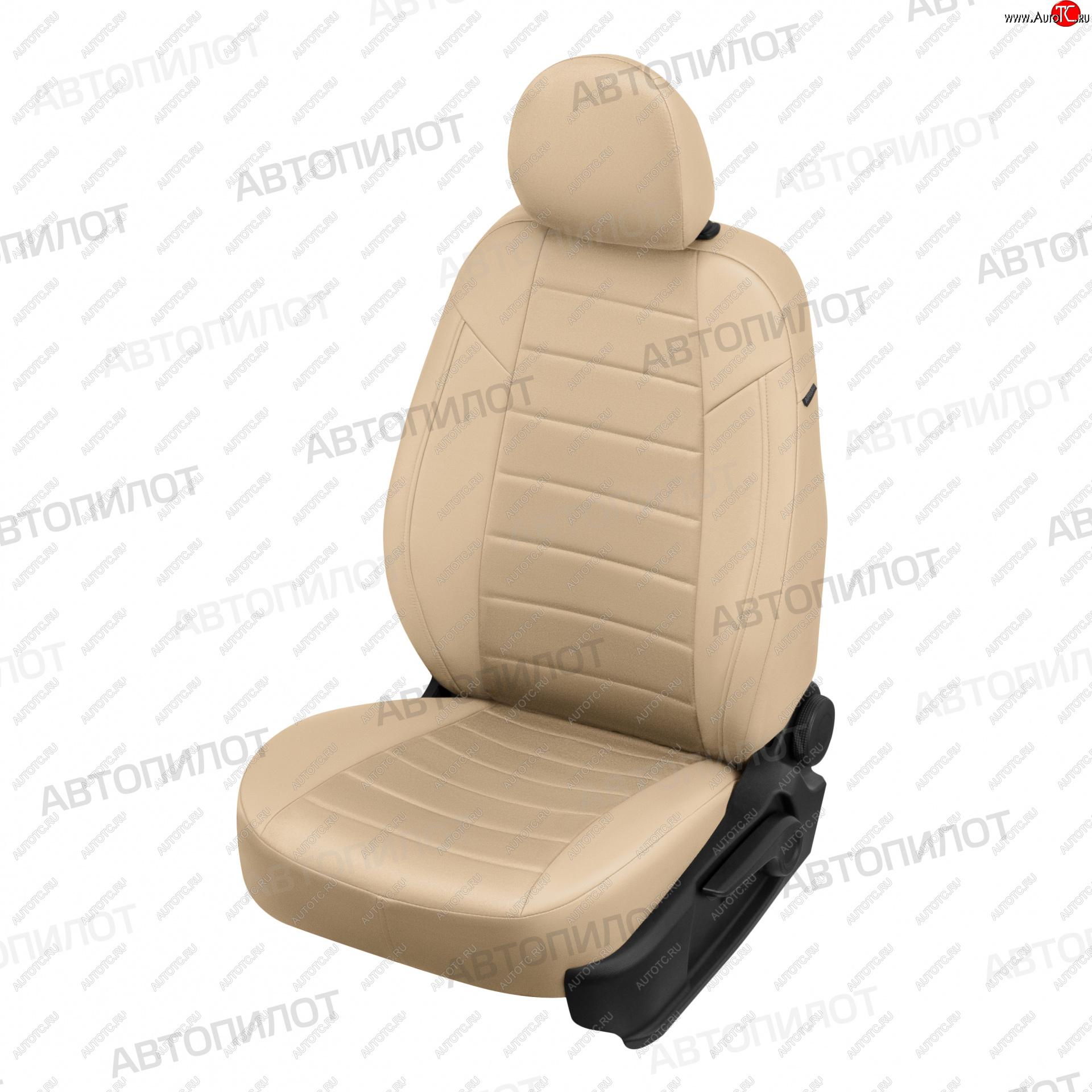 13 849 р. Чехлы сидений (Titanium, экокожа/алькантара) Автопилот Ford Mondeo MK5 CD391 дорестайлинг седан (2014-2018) (бежевый)  с доставкой в г. Самара