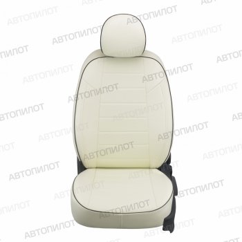 13 849 р. Чехлы сидений (экокожа) Автопилот KIA Picanto 1 SA хэтчбэк 5 дв. дорестайлинг (2003-2007) (белый)  с доставкой в г. Самара. Увеличить фотографию 3