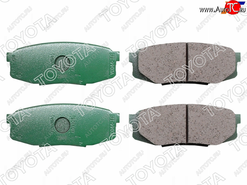 6 999 р. Колодки тормозные LH-RH SAT      Toyota Sequoia XK80 (2022-2025)  с доставкой в г. Самара