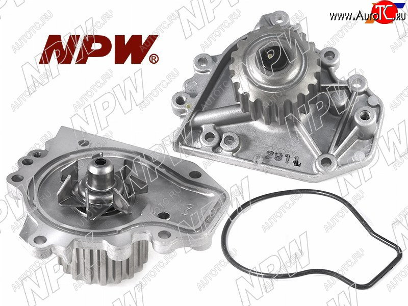 2 599 р. Насос водяного охлаждения с прокладкой B20B NPW Honda CR-V RD1,RD2,RD3  дорестайлинг (1995-1998)  с доставкой в г. Самара