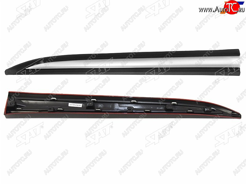 1 999 р. Накладка на дверь LH передняя SAT Mitsubishi Outlander GF 3-ий рестайлинг (2018-2022)  с доставкой в г. Самара