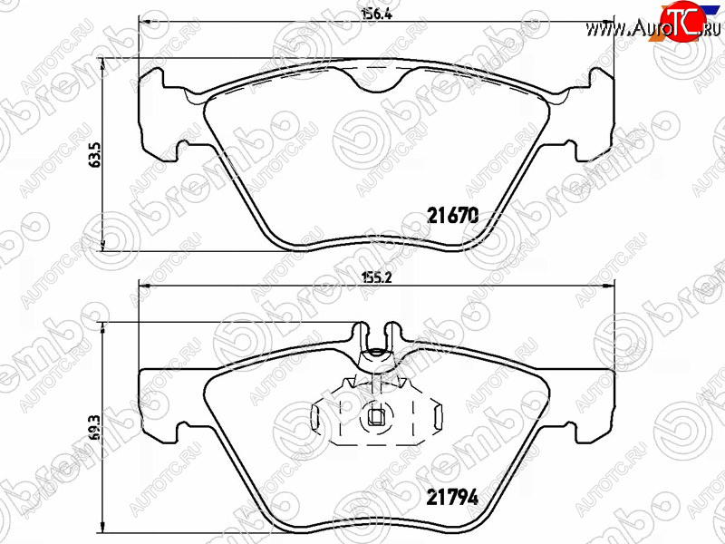3 199 р. Колодки тормозные перед FR-FL SAT Mercedes-Benz E-Class W210 седан рестайлинг (1999-2002)  с доставкой в г. Самара