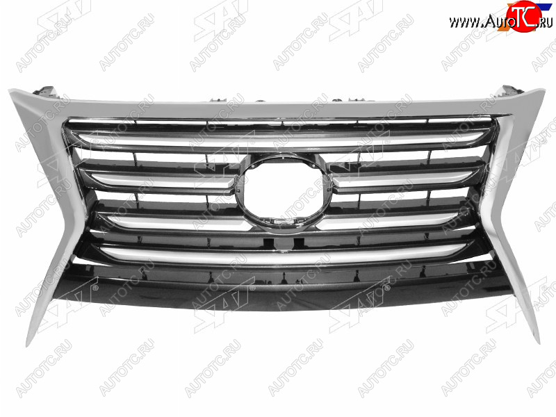 33 999 р. Решетка радиатора (под камеру) SAT Lexus GX460 J150 1-ый рестайлинг (2013-2019) (хром)  с доставкой в г. Самара