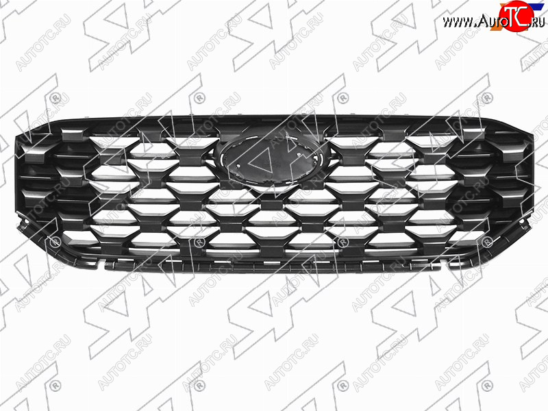 9 499 р. Решетка радиатора SAT Hyundai Santa Fe TM рестайлинг (2020-2022)  с доставкой в г. Самара