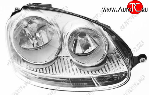 9 249 р. Правая фара (c электрокорректором) DEPO Volkswagen Jetta A5 седан (2005-2011)  с доставкой в г. Самара