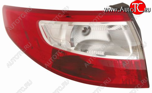 4 299 р. Левый фонарь DEPO Renault Fluence дорестайлинг (2010-2012)  с доставкой в г. Самара