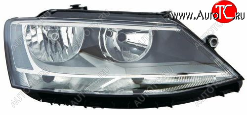 13 999 р. Правая фара (c электрокорректором) DEPO Volkswagen Jetta A6 седан дорестайлинг (2011-2015)  с доставкой в г. Самара
